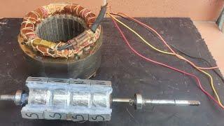 #diy generator #how to make generator at home. part 1 #low RPM generator