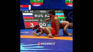 Scandalous fight. Gadzhimurad Rashidov VS Haji Aliyev. #wrestling #wrestlingnews #wrestrus #uww #