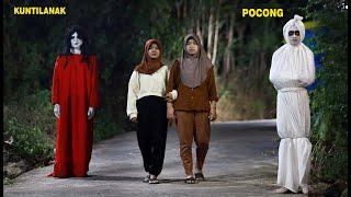 KOMPILASI PRANK POCONG & KUNTILANAK TERBARU TERLUCU TERNGAKAK