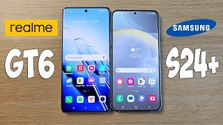 REALME GT6 VS SAMSUNG GALAXY S24+ - ЧЕЙ ФЛАГМАН КРУЧЕ? ПОЛНОЕ СРАВНЕНИЕ