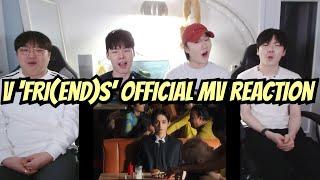 ENG 뷔 FRIENDS 뮤비 리액션  V FRIENDS MV REACTION