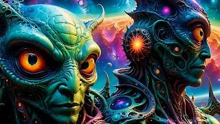 Psychedelic Trance - Magic Mushroom Trippy  Electric Samurai mix 2024 AI Graphic Visuals