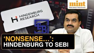 Nonsense... Hindenburg Dismisses SEBIs Show-Cause Notice On Adani Issue  Details