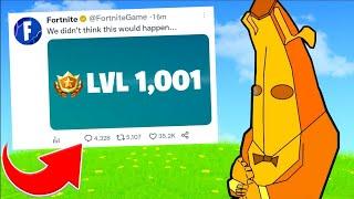 Epic RESPONDS To Players Reaching Level 1000 in Fortnite