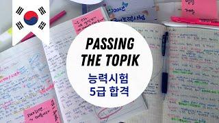How I passed the Korean TOPIK 2 exam ... with results reveal