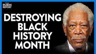 Morgan Freeman Silences 60 Minutes Host By Insulting Black History Month  DM CLIPS  Rubin Report