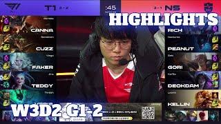 T1 vs NS - Game 2 Highlights  Week 3 Day 2 LCK Summer 2021  Nongshim RedForce vs T1 G2