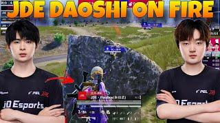 Paraboy And Daoshi Duo Lead JDE To A Chicken Dinner In PEL Hua CupJDE Daoshi soloed 6 kills️