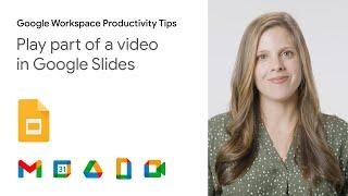 How to add video clips in Google Slides