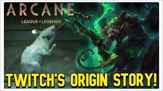 Arcane League of Legends TWITCH EASTER EGG & ORIGIN STORY