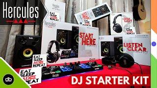 Hercules DJ Starter Kit  All in One Kit for beginner DJs  Starlight DJ Monitor 32 Serato DJ Lite