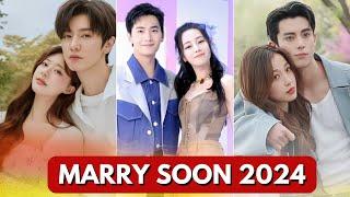TOP 10 CHINESE ACTORS WHO GOT MARRIED 2024  YANG YANG  DILRABA DILMURAT  CHEN ZHEYUAN