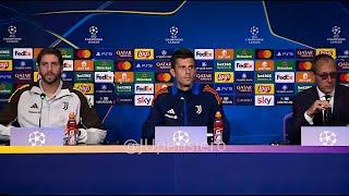 Conferenza stampa THIAGO MOTTA LOCATELLI pre Juve PSV Eindhoven Alla fine il calcio è semplice...