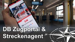 DB Streckenagent und Zugportal Praktische Begleiter für Pendlerinnen mit dem Zug