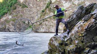 Dip Netting Alaskas Copper River Red Salmon