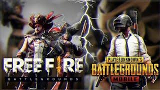 WHEN A NEW PLAYER COMES TO PUBG WHO PLAYS FREE FIRE  WHEN FREE FIRE PLAYER PLAYS PUBG FREEFIRE