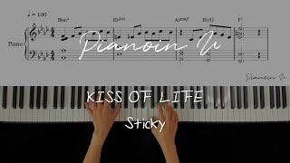 KISS OF LIFE 키스오브라이프 Sticky  Piano Cover  Sheet