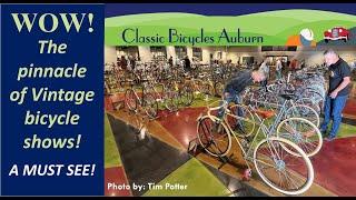 Vintage Bicycle show at the Auburn Cord Museum