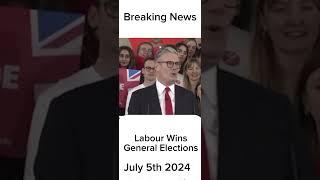 Labour wins the general elections. #news #generalelection2024