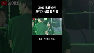 첫 만남에 이상형을 만난 20년 모쏠남의 고백..