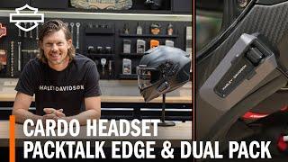 Harley-Davidson Cardo Packtalk Edge Bluetooth Headset Overview