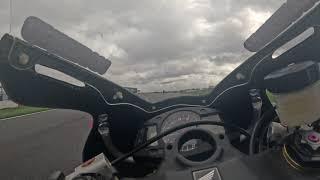 Donington Park 15th March 2024 Advanced Wet Onboard Go Pro Honda CBR600rr