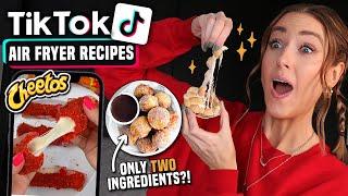 TESTING Viral TIK TOK AIR FRYER RECIPES... is anything worth making?? #5