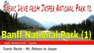 Scenic Drive from Jasper National Park to Banff National Park 1