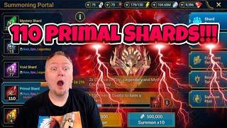 110 PRIMAL SHARDS Raid Shadow Legends