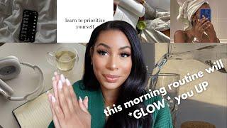 HOW TO BUILD A MORNING *GLOW* UP ROUTINE  healthy + productive habits that will CHANGE your life