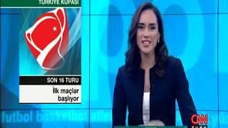 SPOR BÜLTENİ  DAMLA UĞURTÜRK  CNN TÜRK #5