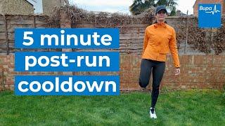 5 minute post-run cool down