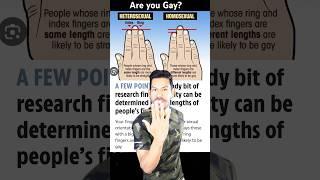 Gay Finger Test ️‍ #gaypride #lgbtq #gayhumor