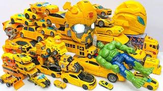 Full Yellow Transformers Movie Smash BUMBLEBEE Revenge Animation Superhero Robot Tobot Stopmotion