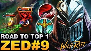 WILDRIFT ZED - ROAD TO TOP 1 ZED SEASON 7 #9