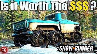 SnowRunner NEW CHEVY APACHE 6X6 Worth $3.99? FULL CUSTOMIZATION AND TEST