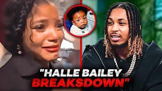 Halle Bailey CRIES After Her Baby Is Called UGLY  Blames DDG