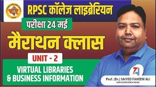 RPSC 2024 College Librarian Marathon  Unit 2  Virtual Libraries & Business Information