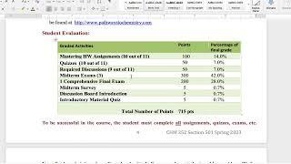 CHM 252 Syllabus