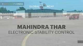 Global NCAP tested Thar’s ESC according to UN regulation