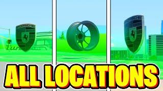 HOW TO FIND ALL PORSCHE CAR PART LOCATIONS In Roblox Driving Empire Porche 911 Build A Car Event