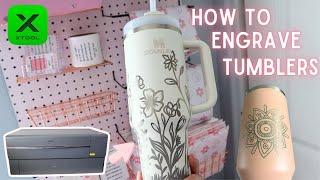 How To Laser Engrave Tumblers With xTool P2 Laser  Tumbler Engraving Machine Laser Business Ideas