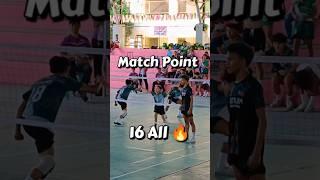 Match Point All  #sepaktakraw #recommended