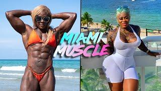 Female Hulk V Muscle Queen  MIAMI MUSCLE