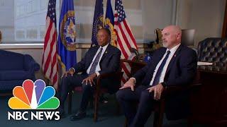 U.S. Marshals Speak Out On Portland Clashes Between Protesters And Federal Agents  NBC Nightly News
