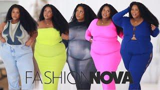 Fashion Nova Curve Summer Try on haul  Plus Size & Curve  Chrissyb Styles