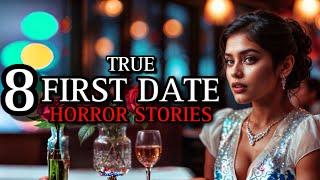 8 TRUE Fearful First Date Horror Stories II  #scarystories Ambient Fireplace