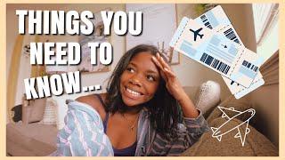 THINGS TO KNOW BEFORE FLYING ALONE FOR THE FIRST TIME