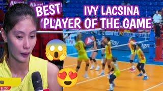 Best Player of the Game goes to Ivy Lacsina F2 Logistics wagi against Foxies #pvl2023