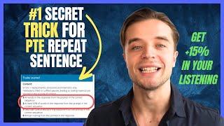 #1 Repeat Sentence Trick to Improve PTE Listening FAST & EASY in-depth tutorial 2023